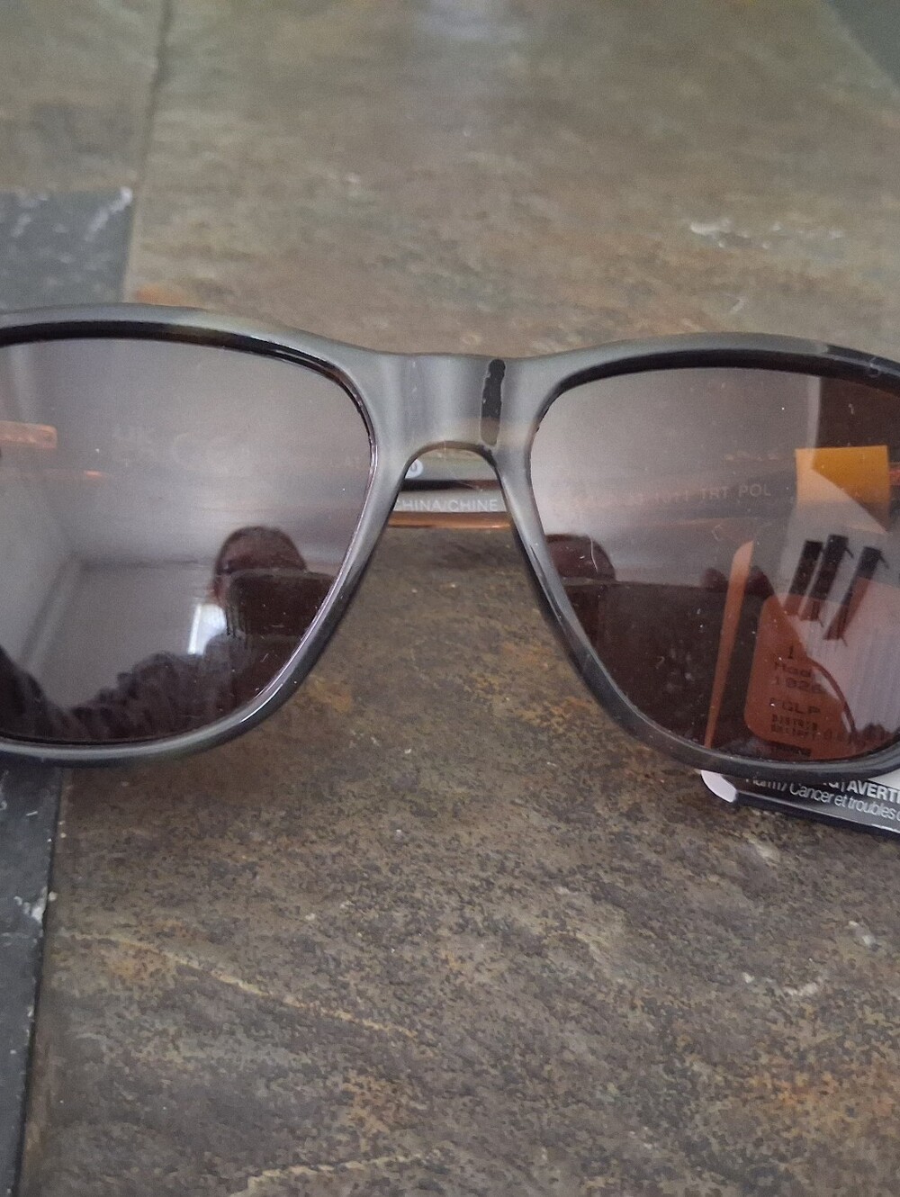 Foster Grant Brown Gradient Frame Polarized Sunglasses
